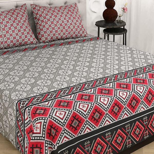 Colorful Pure Cotton Bedsheet